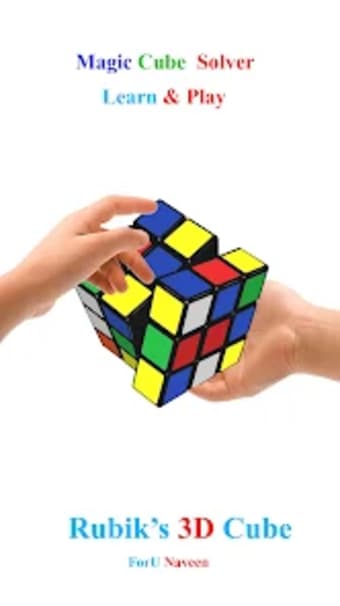 Magic Rubiks 3D Cube Solver