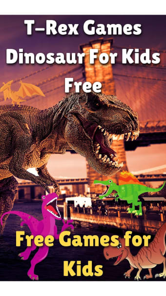 T-Rex Games Dinosaur For Kids