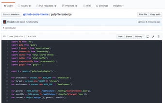 Github code theme