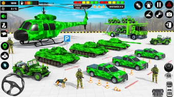 US Army Vehicle Parking Games