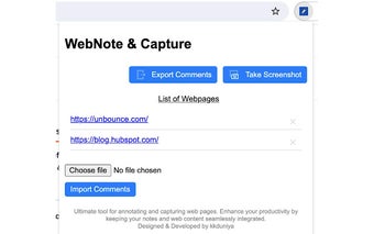 WebNote & Capture