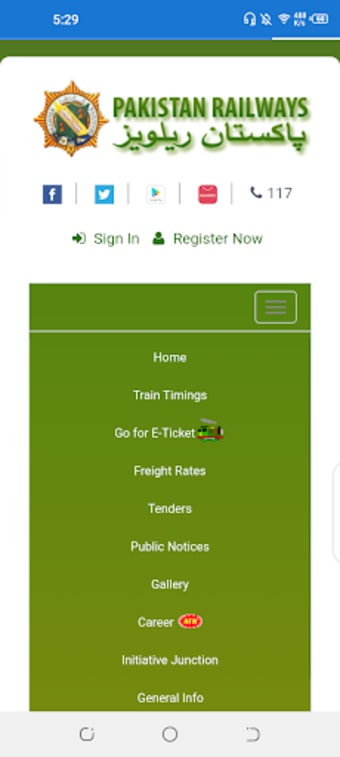 Pak Train Tickets Booking App