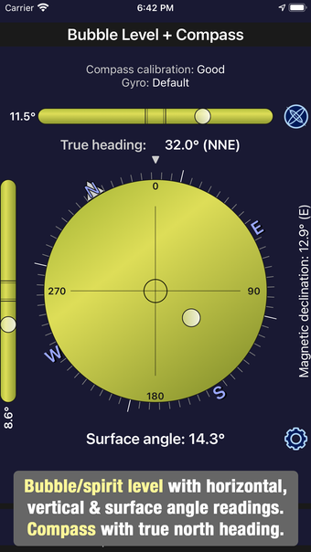 Bubble Level  Compass