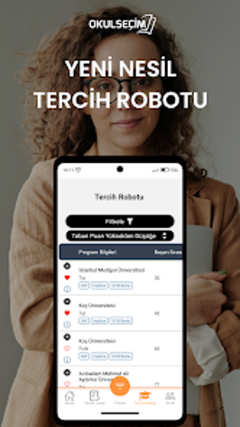 Okul Seçim - YKS Tercih Robotu