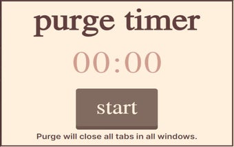 Purge Timer