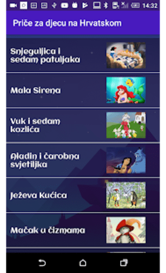 Stories for children in Croatian language