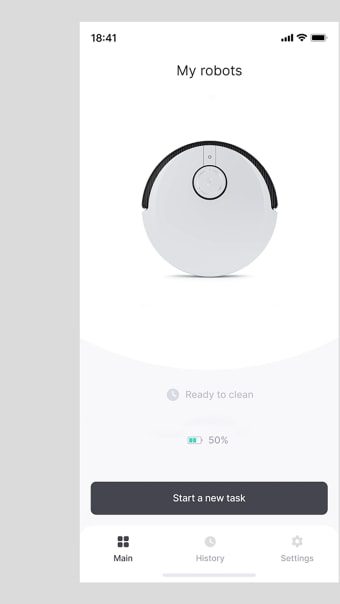 Connect Robot Vacuum Cleaner