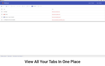 TabSpace - The Robust Tab Manager