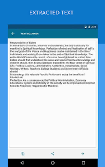 OCR Text Scanner pro : Extracts Text on Image