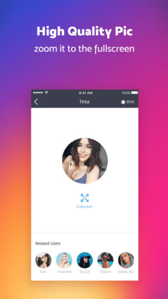 Follower PicZoom for Instagram