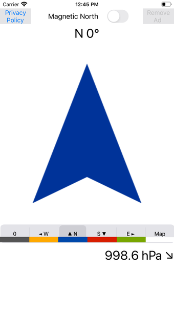 Compass Map Barometer