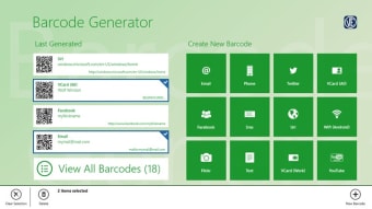 Barcode generator for Windows 10