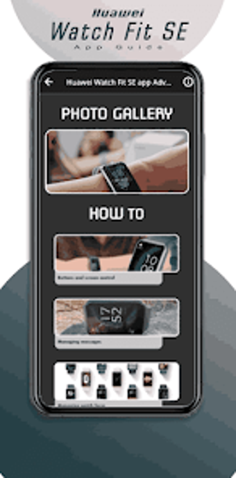 Huawei Watch Fit SE app Advice