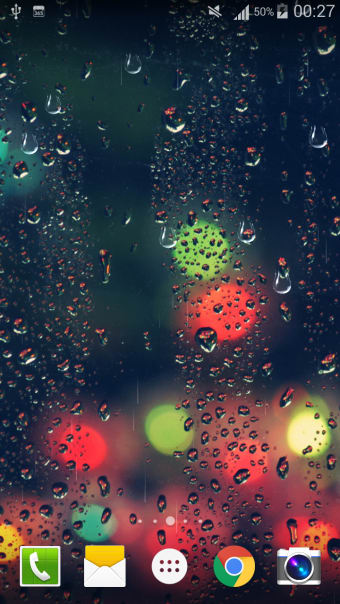 Glass Droplets Live Wallpaper