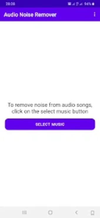 Noise Removal App Audio  Vid