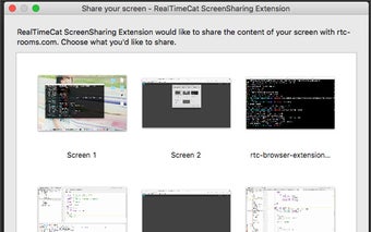 Linctime ScreenSharing Extension