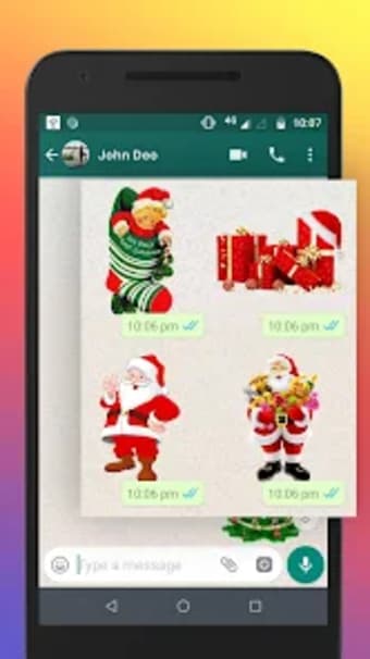 Christmas Stickers for WhatsAp