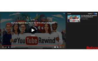 Remove YouTube Autoplay