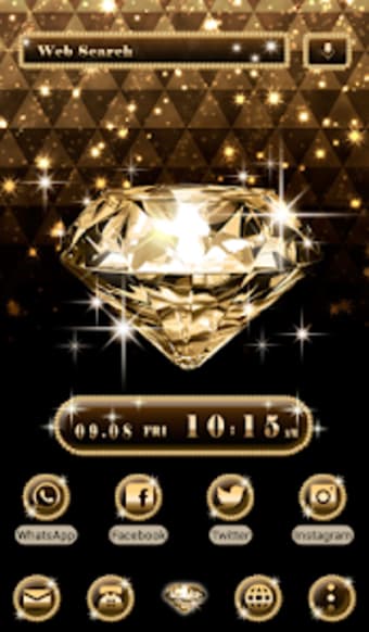 Gold  Diamond Theme