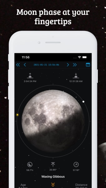 Moon Phase Calendar LunarSight