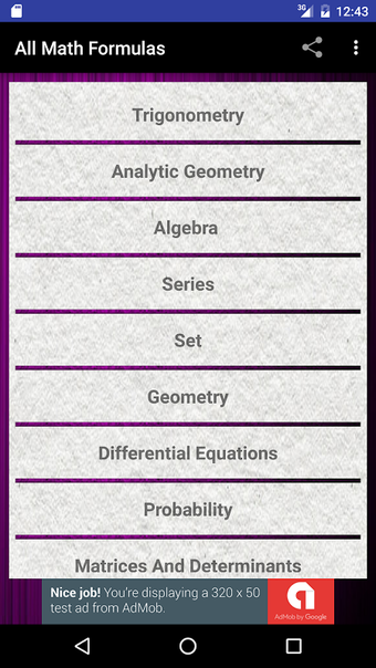 Learn All (1500)  Maths Formulas & Equations