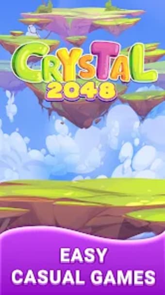 Crystal 2048 - Drag  Merge