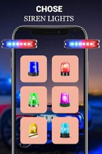 Police Siren Lights Simulation