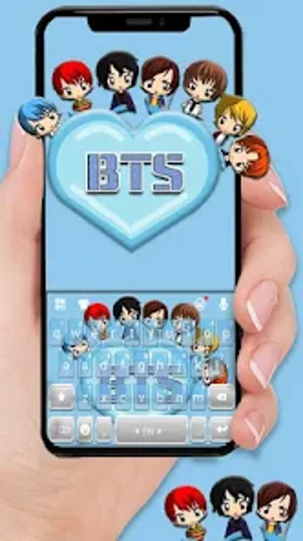 Bangtan Boys Keyboard Theme