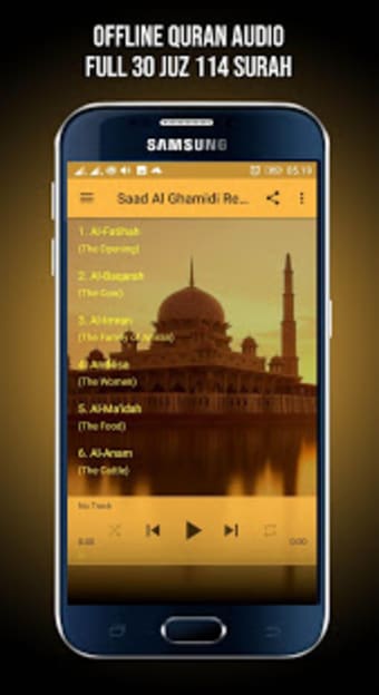 Saad AL GHAMIDI Quran Mp3 Full Offline 30 Juz