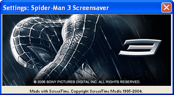Spider-Man 3 Screensaver