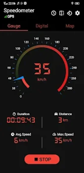 GPS Speedometer - HUD Odometer