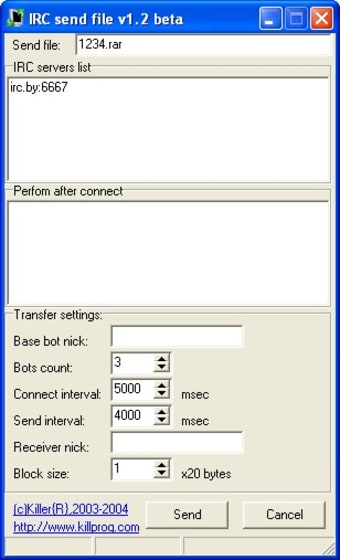 IRC File Transfer