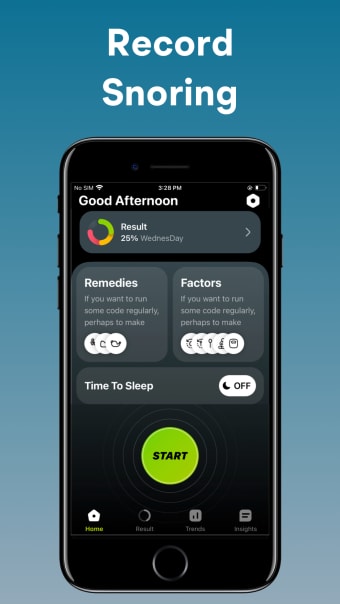 Snore App: Sleep Recording Lab