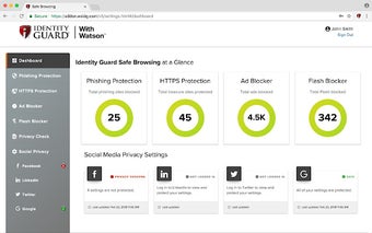 Identity Guard Safe Browsing