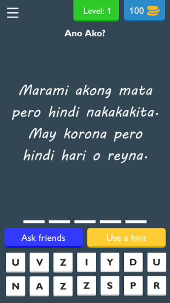 Ano Ako? - Tagalog Riddles & Trivia
