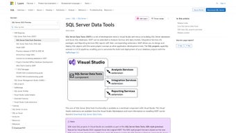 Image 0 for SQL Server Data Tools SSD…