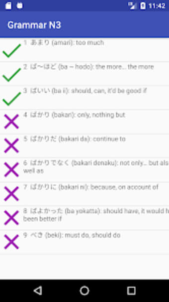Japanese Grammar JLPT N3