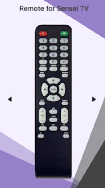 Remote for Sensei TV