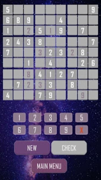 Space Concept Sudoku