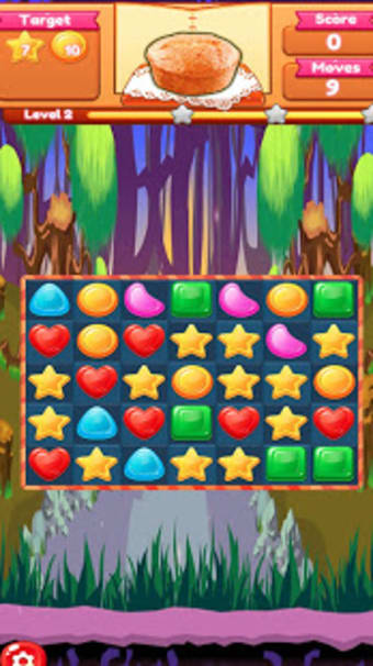 Sweet World Cool Match 3: Cookie  Candy Smasher