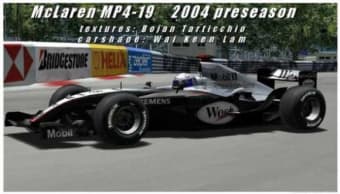 McLarenMP4-19 para GP4