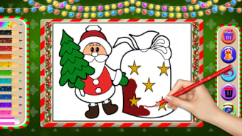 Coloring Book : Christmas Draw