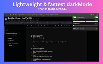 DarkLume - Dark mode for websites