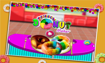 DIY Rainbow Donut Maker Salon