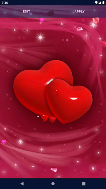 Love Hearts Live HD Wallpaper