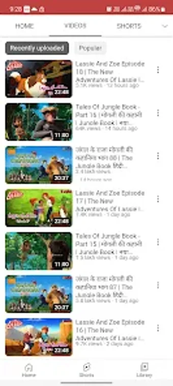 The Jungle Book Cartoon video