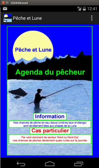 Pêche et Lune