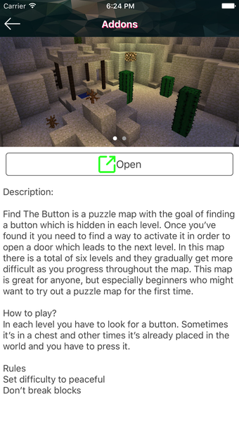 Fantasy MapsAddons for Minecraft PE