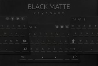 Black Matte Keyboard