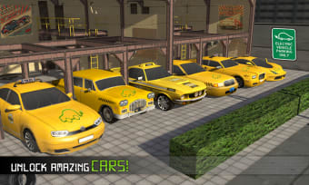 Electric Car Taxi Driver: NY City Cab Taxi Games